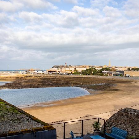 Les Letruns - Appart - 3 Pers - Vue Sur La Mer Saint-Malo Esterno foto