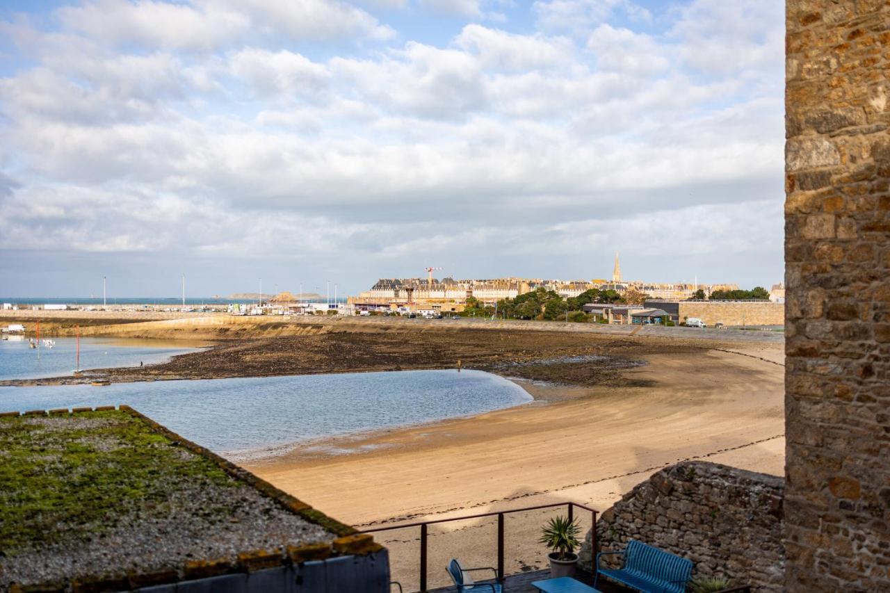 Les Letruns - Appart - 3 Pers - Vue Sur La Mer Saint-Malo Esterno foto