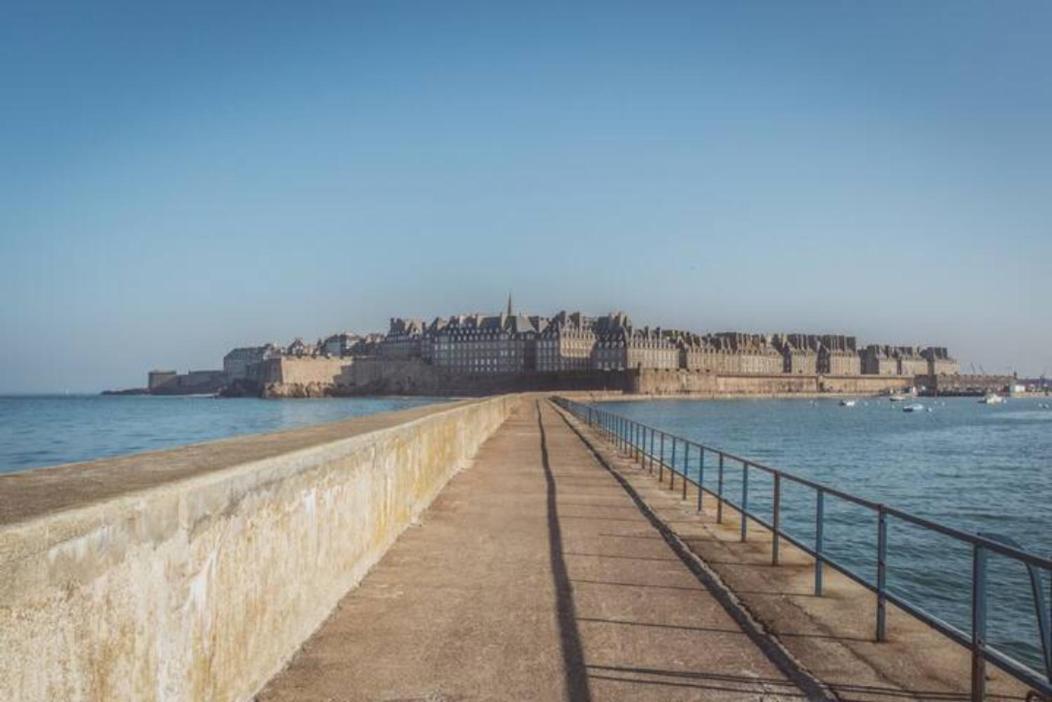 Les Letruns - Appart - 3 Pers - Vue Sur La Mer Saint-Malo Esterno foto